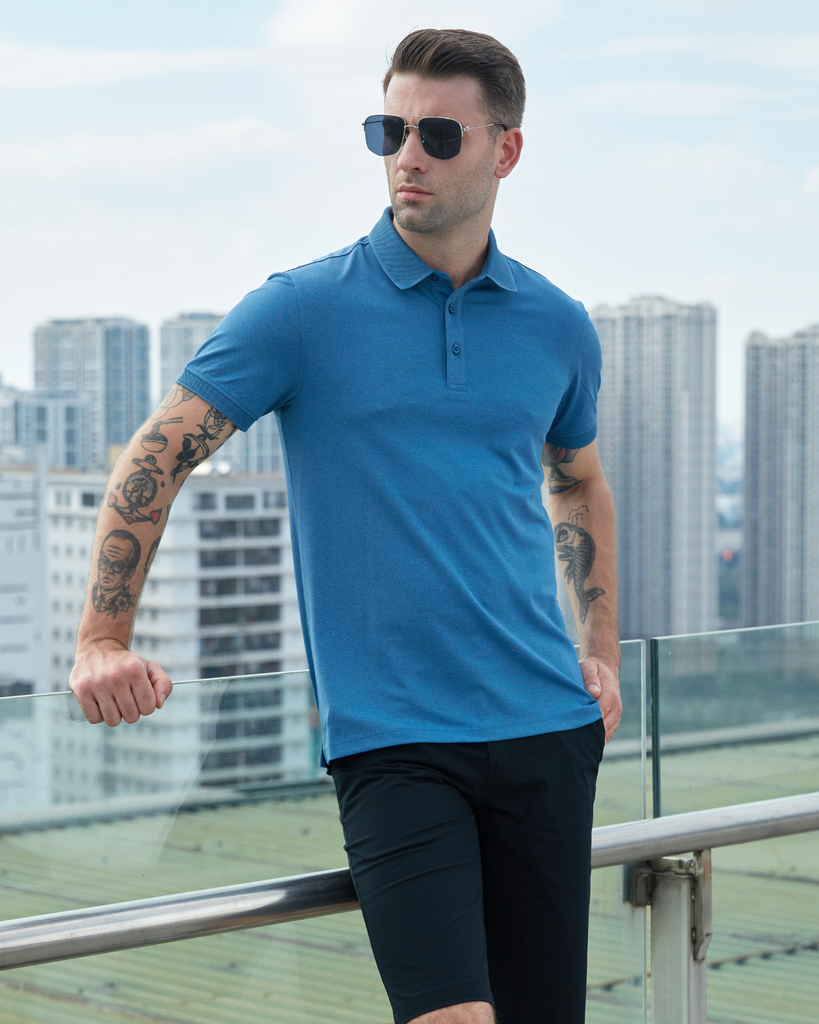 Áo polo nam W&W chất liệu Askin thoáng mát mỏng nhẹ - WPO118R