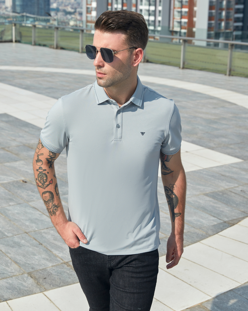 Áo polo nam W&W chất liệu Coolmax thoáng mát co giãn tốt - WPO120R