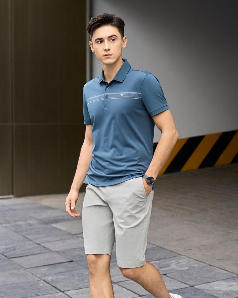 Áo polo nam W&W chất liệu Coolmax thoáng mát - WPO140R