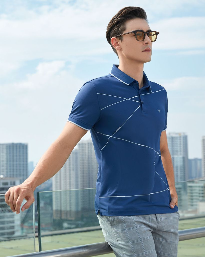 Áo polo nam W&W chất liệu Coolmax thoáng mát mềm mịn - WPO97S