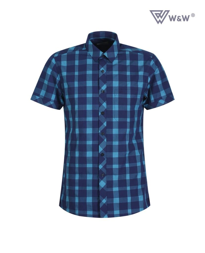 Áo sơ mi cộc tay nam W&W - WSS199B