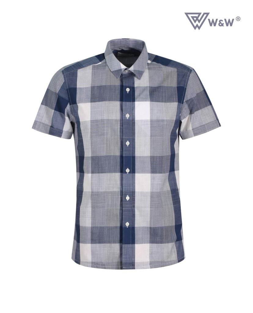 Áo sơ mi cộc tay nam W&W - WSS200B