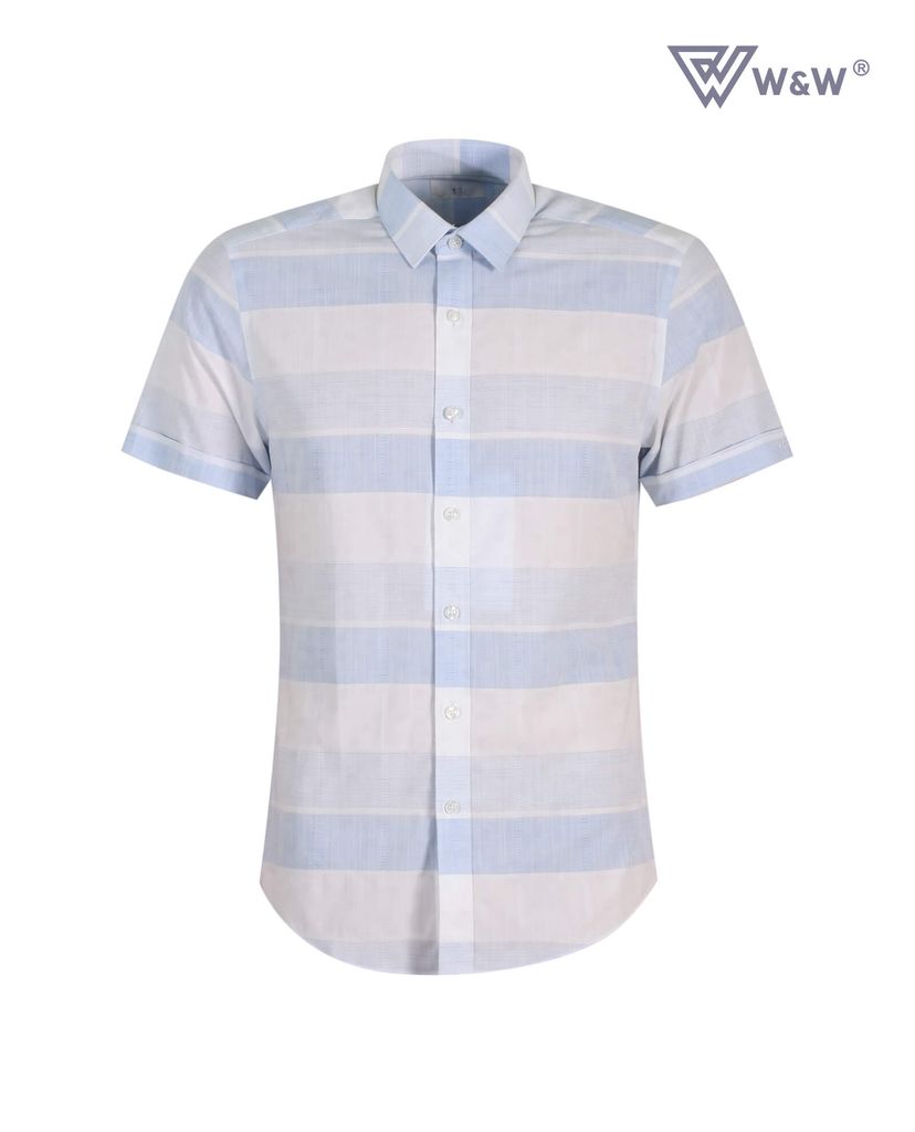 Áo sơ mi cộc tay nam W&W - WSS201S