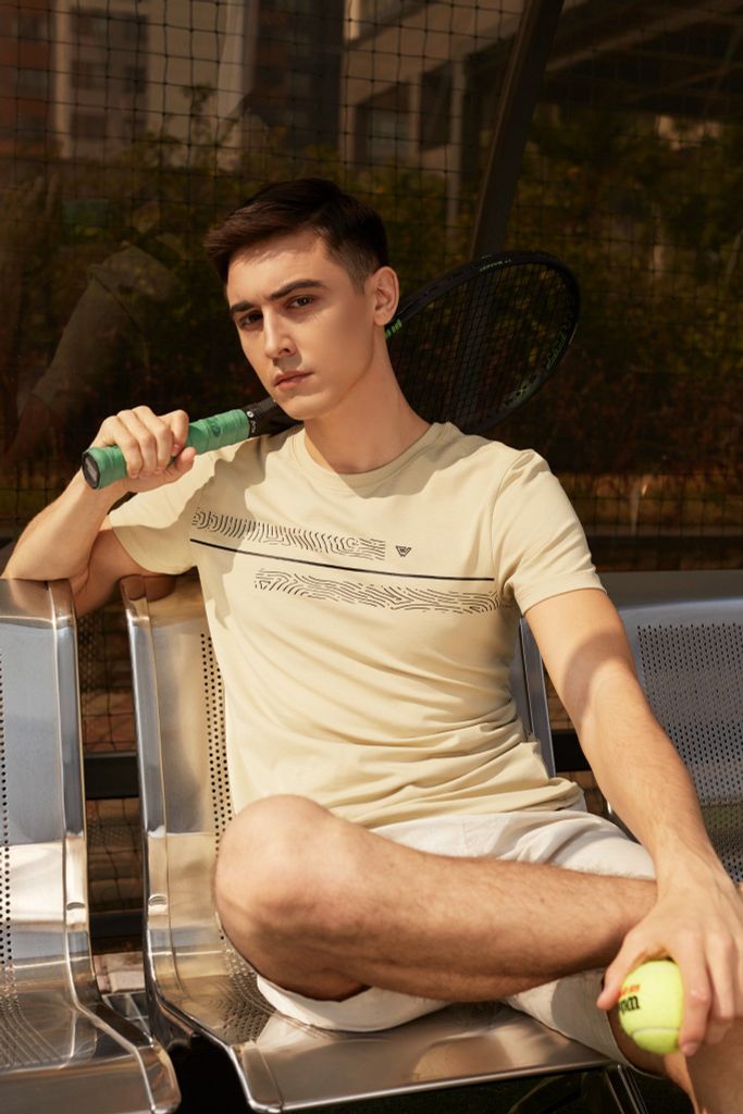 Áo tshirt nam W&W chất liệu CVC thoáng mát - WTS52S