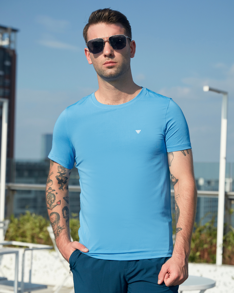 Áo tshirt nam W&W chất liệu Coolmax thoáng mát mềm mại - WTS64S