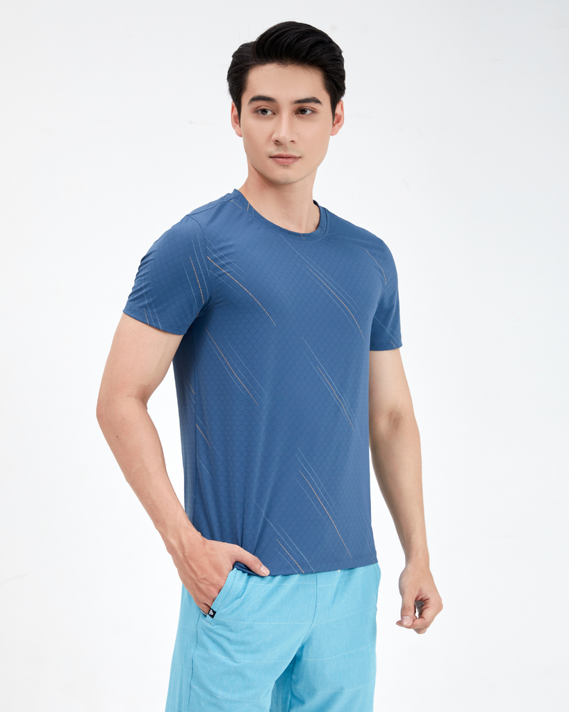 Áo tshirt nam W&W chất liệu Nylon mịn mượt thoát ẩm tốt - WTS65R
