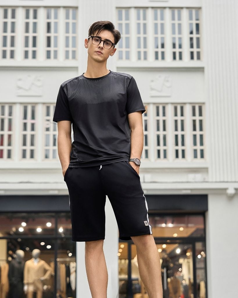 Áo tshirt nam W&W chất liệu polyester thoáng mát dễ chịu  - WTS69A