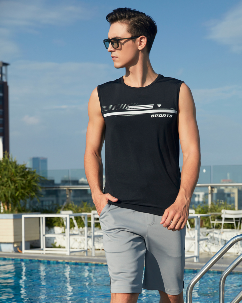 Áo Tanktop Nam W&W chất liệu Coolmax mềm mại thông thoáng  - WTT21B