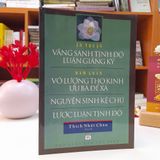 Sách - Vãng Sanh Tịnh Độ Luận Giảng Ký - Đại sư Ấn Thuận