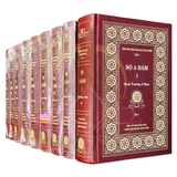 BỘ A HÀM (BÌA NÂU - 9 QUYỂN) - LINH SƠN ĐÀI BẮC