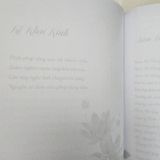 Sổ Tay Chép Kinh Sám Hối (nét in mờ)