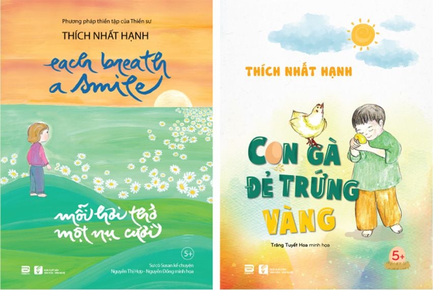 Bộ sách thiếu nhi đoạt giải sách hay của thiền sư Thích Nhất Hạnh