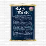 Tranh thư pháp - Đại Bi Thần Chú