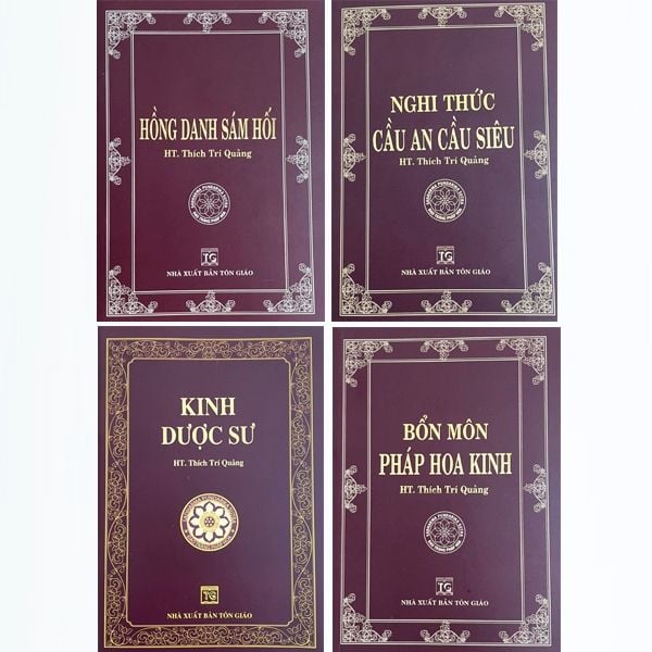 Combo 4 sách thầy Thích Trí Quảng
