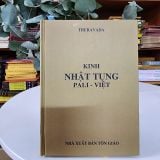 Sách - Kinh Nhật Tụng Phật giáo Nguyên Thủy (bìa cứng, song ngữ Pali - Việt)