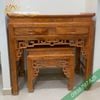 Bàn thờ kèm đôn gỗ sồi đẹp GT050