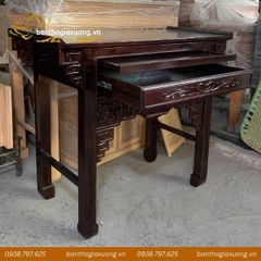 Bàn thờ gia tiên gỗ tràm và cách bài trí phong thủy 11_bedd3bb416c442ad845f9598c49361e8_medium