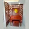 Vách ngăn bàn thờ trong phòng khách 0112