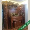 Vách ngăn phòng thờ đẹp -VNPT 0145
