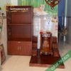 Vách ngăn tủ thờ 3 tầng MDF 0130