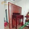 Vách ngăn phòng thờ cnc ốp tường đẹp 0139