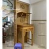 Vách Ngăn Kết Hợp Bàn Thờ  - VNPT 0165