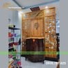 Vách Ngăn Phòng Thờ Hoa Sen 0108