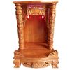 Bàn thờ ông địa căm xe cột nguyên -TTOD008