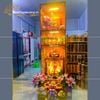 Vách Ngăn Phòng Thờ Gỗ MDF 0092