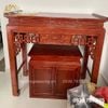 Bàn Thờ Gia Tiên Gỗ Sồi Kèm Tủ