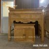 Bàn thờ gia tiên gỗ sồi kèm tủ BT9 đẹp
