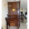 Vách Ngăn Phòng Thờ Bằng Gỗ - VNPT 0155