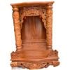 Bàn thờ ông địa căm xe cột nguyên có bục-TTOD009