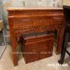 Bàn thờ gia tiên gỗ sồi kèm tủ BT9 đẹp 0045