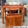 Bàn Thờ Gia Tiên Giá Rẻ Gỗ Sồi 1m54 - GT065