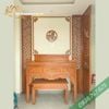 Vách ngăn phòng thờ gỗ đẹp 0132
