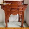 Bàn Thờ 2 Tầng Gỗ Tràm Bông Vàng 107cm
