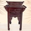 Bàn thờ 2 tầng gỗ tràm ngang 88cm nâu đen