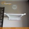 Bộ bàn thờ treo gỗ sồi ms21 màu trắng