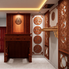 Vách Ngăn Phòng Thờ Gỗ MDF 0104