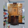 Vách Ngăn Phòng Thờ Hoa Sen 0108