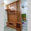 Vách Tivi Kết Hợp Bàn Thờ- 0033
