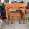 Bàn Thờ Gia Tiên Gỗ Sồi Ngang 1070