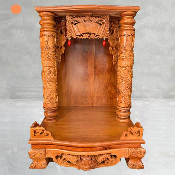 Bàn thờ thần tài ông địa căm xe 60x88cm - OĐ15