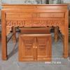 Bàn thờ gỗ sồi kèm tủ BT10