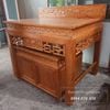 Bàn thờ gõ đỏ kèm tủ