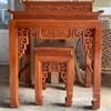 Bàn thờ gỗ sồi 2 tầng kèm đôn màu gõ BT1