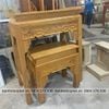 Bàn thờ gỗ sồi hoa sen kèm ghế đôn BT3