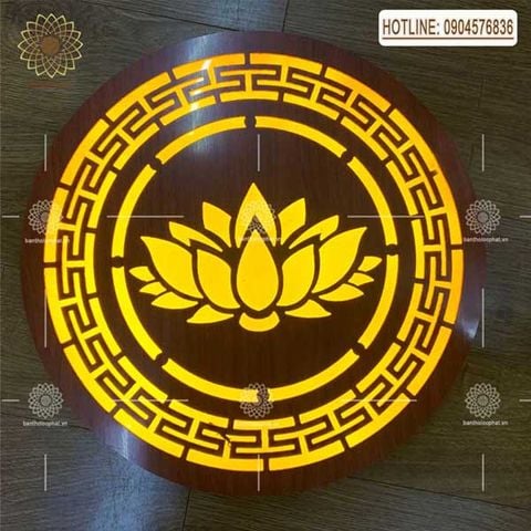  Tranh đèn tròn mica trúc chỉ - DT05 