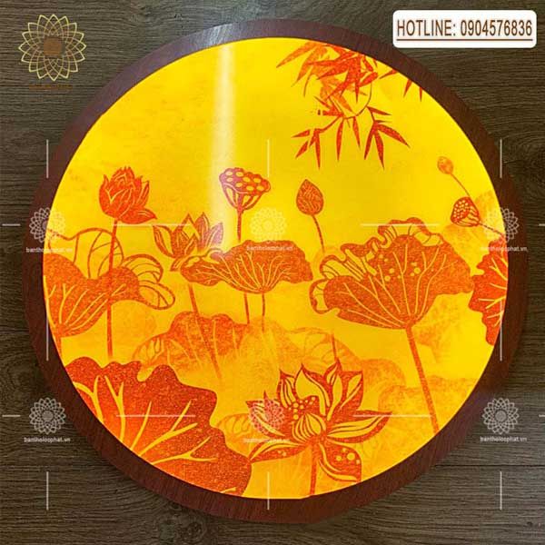 Tranh đèn tròn trúc chỉ - DT02